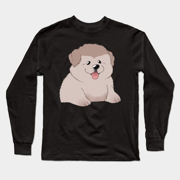 pudgy puppy 2 Long Sleeve T-Shirt by Grethe_B